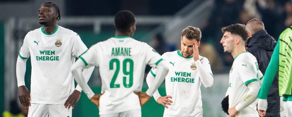 Conference League: Rapid's Aufstieg in weiter Ferne